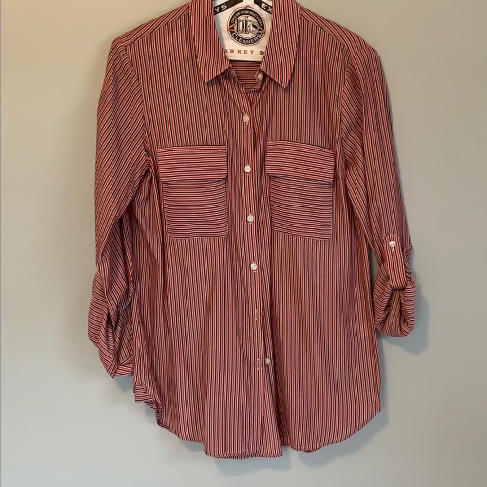 Express button up blouse